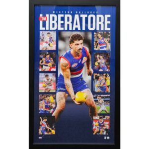 Western Bulldogs Tom Liberatore Vertiramic Print