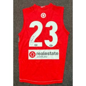 Sydney Lance Buddy Franklin Signed Jumper